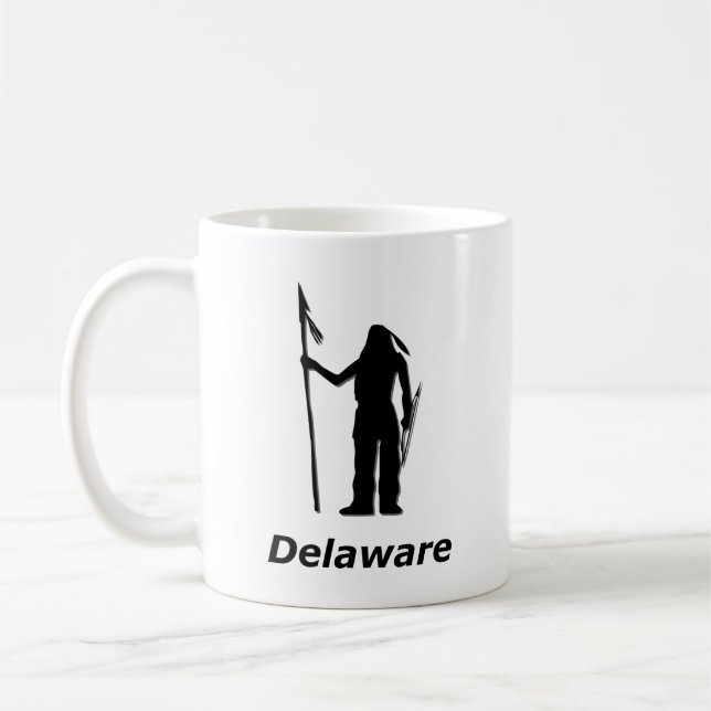Caneca De Café Indian Delaware (Esquerda)