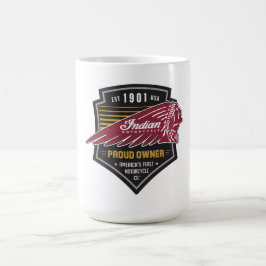 Caneca De Café Indian Motorcycle Proud Owner America's First Moto