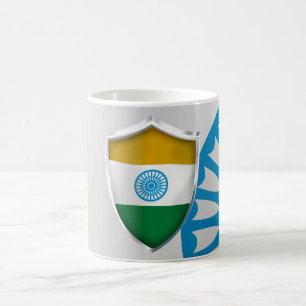 CANECA DE CAFÉ INDIAN SHIELD