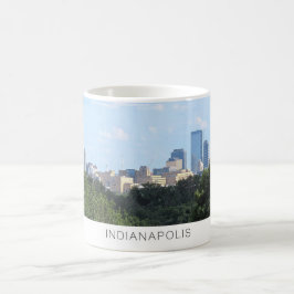Caneca De Café Indianápolis Skyline