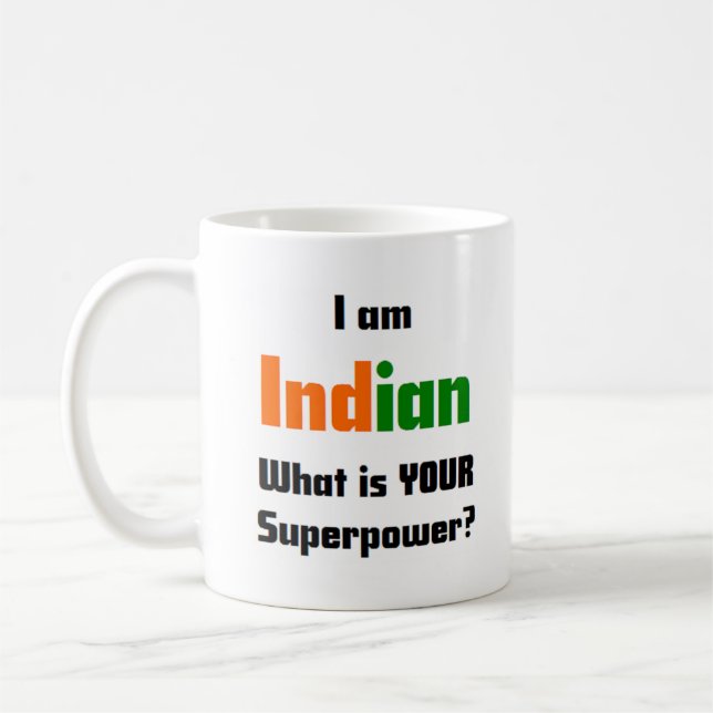 Caneca De Café indiano (Esquerda)
