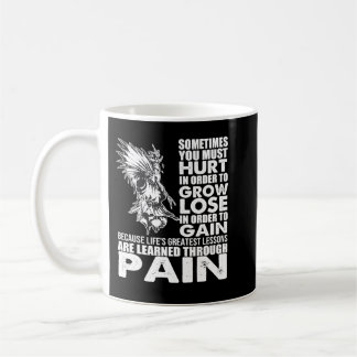 Caneca De Café Indígenas Nativo Americano INSPIRADO CHEFE. Dor no