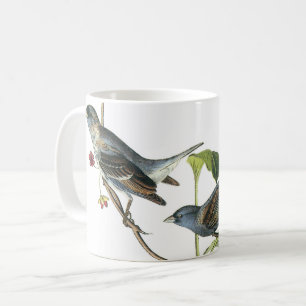 Caneca De Café Indigo Bunting por Audubon