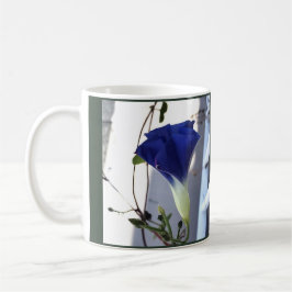 Caneca De Café Indigo Swirl Morning Glory