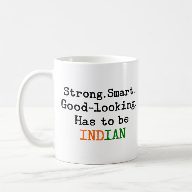 Caneca De Café índio forte (Esquerda)