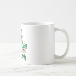 Caneca De Café Indo acampar