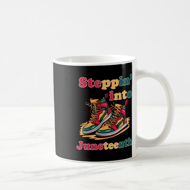 Caneca De Café Indo Para 18 De Junho De 1865 Para Black African A (Direita)