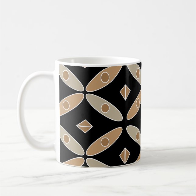 Caneca De Café indonésio Batik Mug (Esquerda)