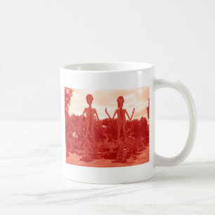 Caneca De Café Inferno budista... Tailândia