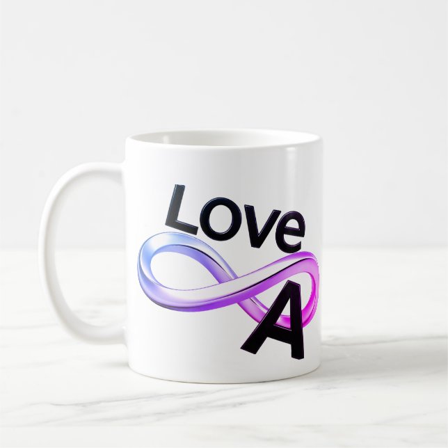 Caneca De Café infinito e preto e branco  (Esquerda)
