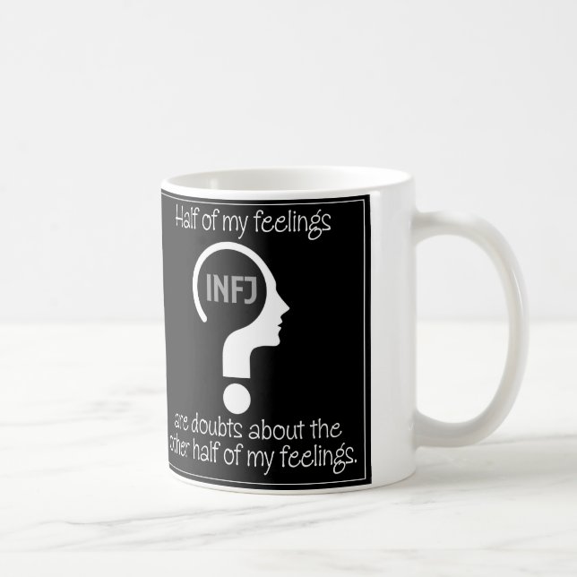CANECA DE CAFÉ INFJ MEME (Direita)