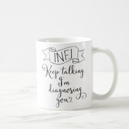 Caneca De Café INFJ o conselheiro
