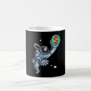 Caneca De Café Inflação ao astronauta da lua
