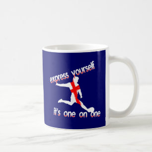 Caneca De Café Inglaterra expressa você mesmo