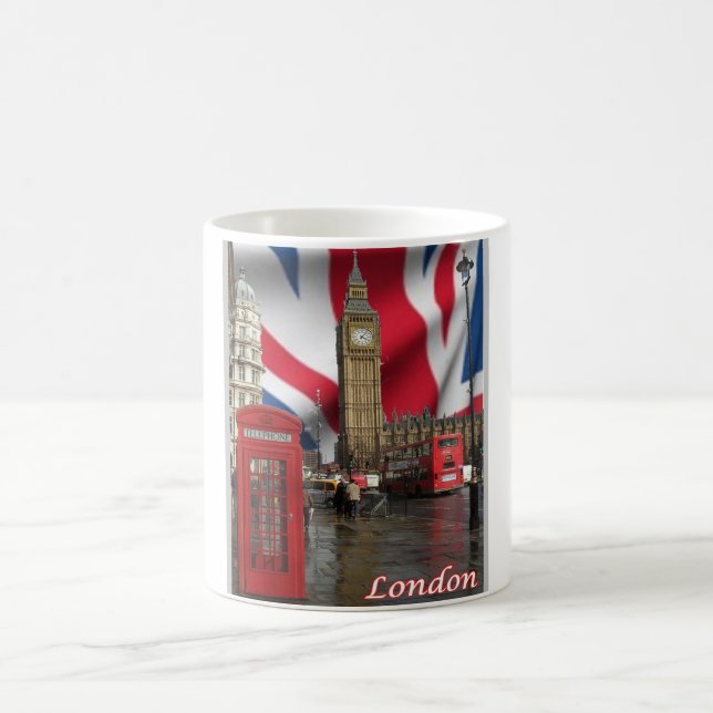 Caneca De Café Inglaterra - Londres - Big Ben - (Centro)
