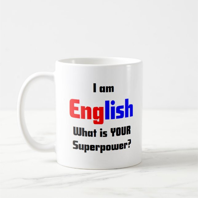 Caneca De Café inglês (Esquerda)