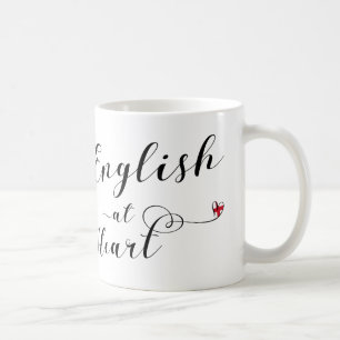 Caneca De Café Inglês At Heart Mug, Inglaterra
