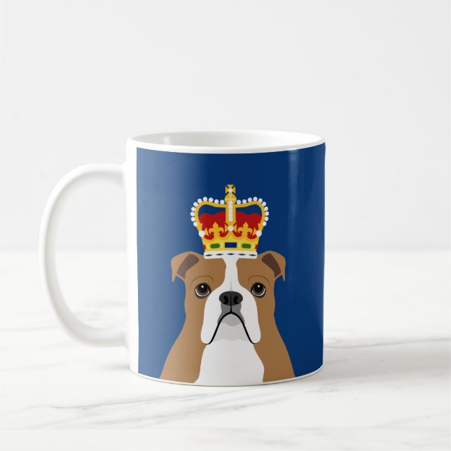 Caneca De Café Inglês Buldogue Mugs (Esquerda)
