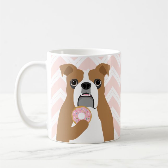 Caneca De Café Inglês Buldogue Mugs (Esquerda)