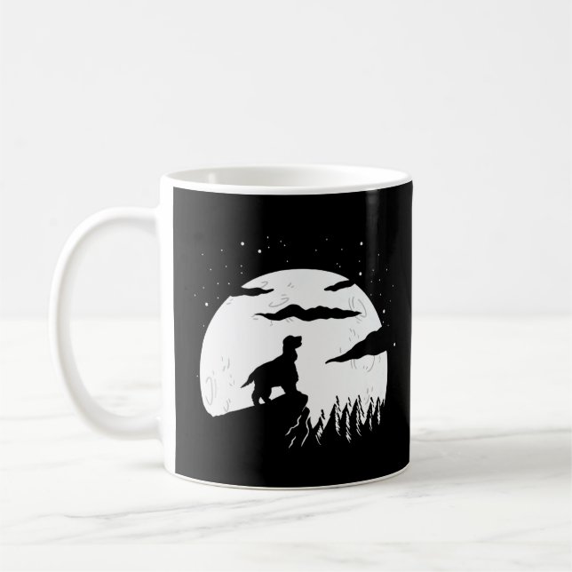 Caneca De Café Inglês Cocker Spaniel e Mountain Premium (Esquerda)