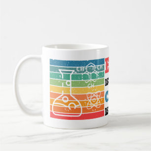 Caneca De Café Inglês É Importante Mas Química É Importante
