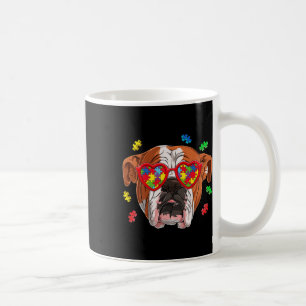 Caneca De Café Inglês Inglês Buldogue Quebra-cabeça da Consciênci