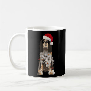 Caneca De Café Inglês Springer Spaniel Natal Luz Xmas Cão