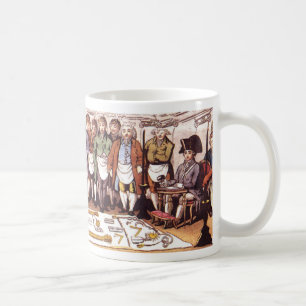 Caneca De Café Iniciação maçónica