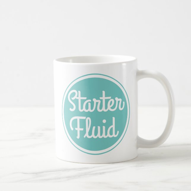 Caneca De Café Iniciador de Fluido Mug (Direita)
