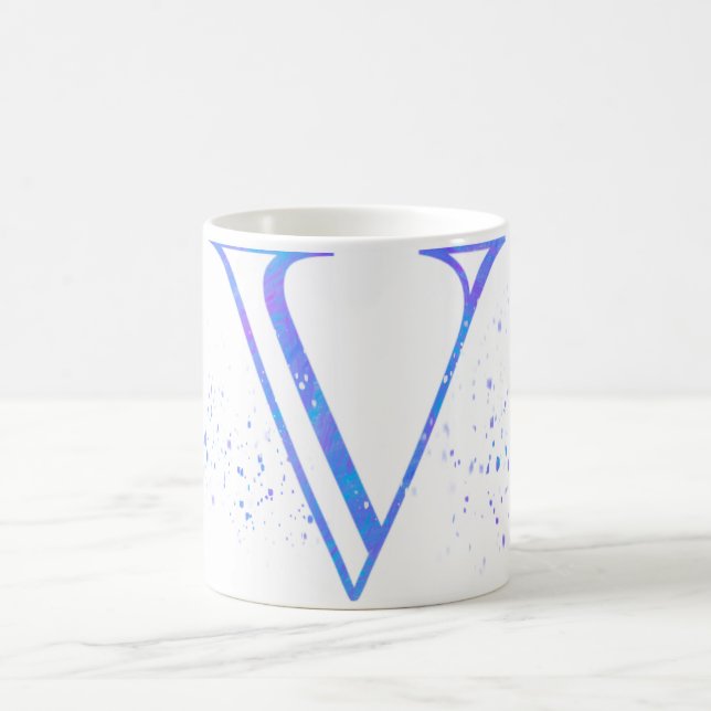 Caneca De Café initial V mug (Centro)