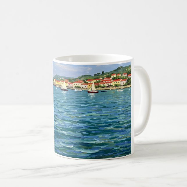 Caneca De Café Inland Sea (Frente Esquerda)