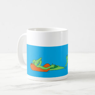 Caneca De Café Innertube Gator Mug