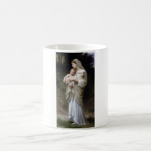Caneca De Café Innocence (Madonna e Child), Bouguereau