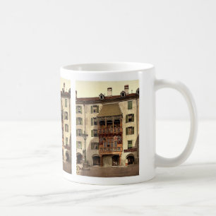 Caneca De Café Innsbruck, o patamar dourado, Tirol,