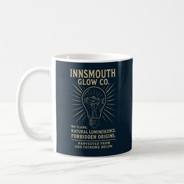 Caneca De Café Innsmouth Glow Co. - Iluminação bioluminescente a  (Esquerda)