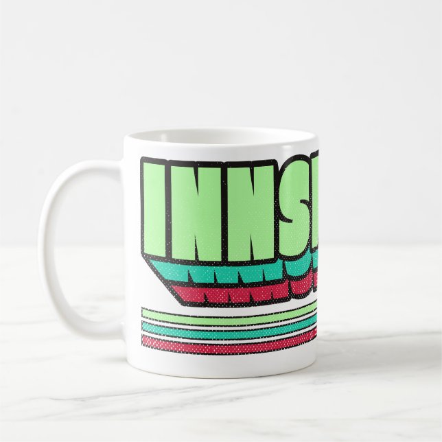 Caneca De Café Innsmouth Retro Label Lovecraft (Esquerda)