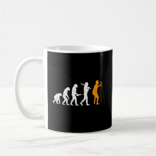 Caneca De Café Inquérito Ou Levantamento De Terra Evolução De Um 