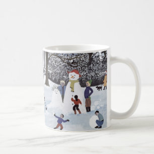 Caneca De Café Insensatez da neve