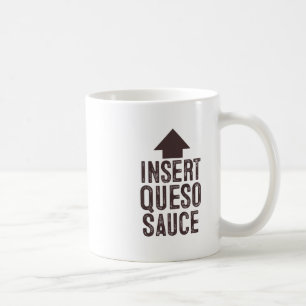 Caneca De Café Inserir Molho Queso Engraçado Halloween Seta Apont