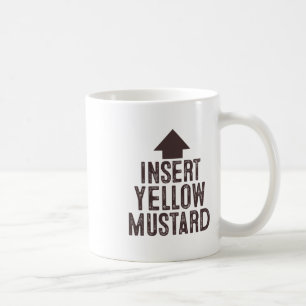 Caneca De Café Inserir Seta Amarela de Mostarda de Halloween Apon