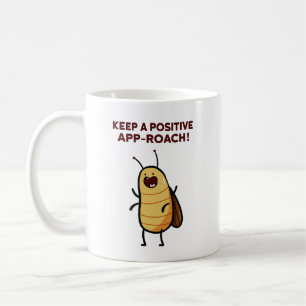 Caneca De Café Inseto de barata de barata de aplicação positiva