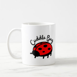 Caneca De Café Inseto de Cuddle Ladybug | Design Bonita e Cozy
