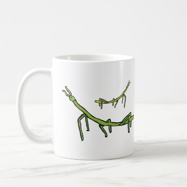 Caneca De Café Inseto do Inseto do Stick (Esquerda)