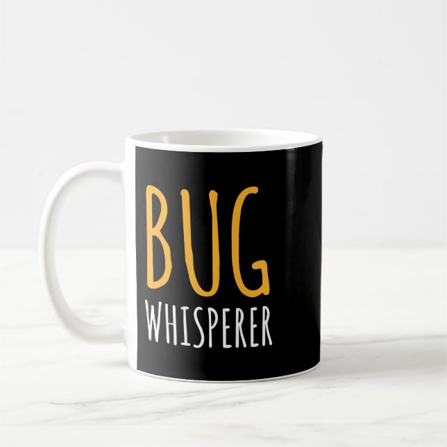 Caneca De Café INSETO Whisperer IT Programmer Inseto Computação (Esquerda)