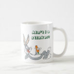 Caneca De Café INSETOS BUNNY™ Deitados Comendo Cenoura<br><div class="desc">BOLSAS DE CARRO™ | Veja este INSETO BUNNY™ deitando para baixo comendo trabalho de arte de Cenoura! Clique no botão personalizar para começar a personalizar sua própria mercadoria LOONEY TUNES™!</div>
