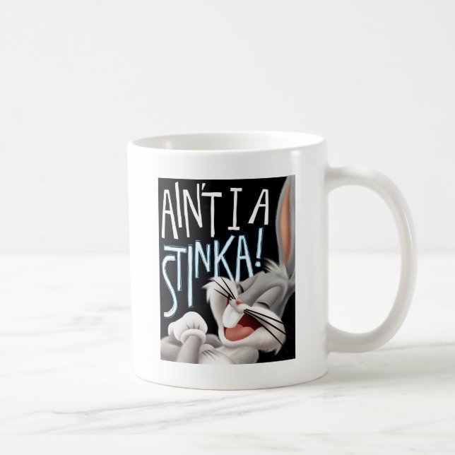 Caneca De Café INSETOS BUNNY™ - Não sou uma Stinka! (Direita)