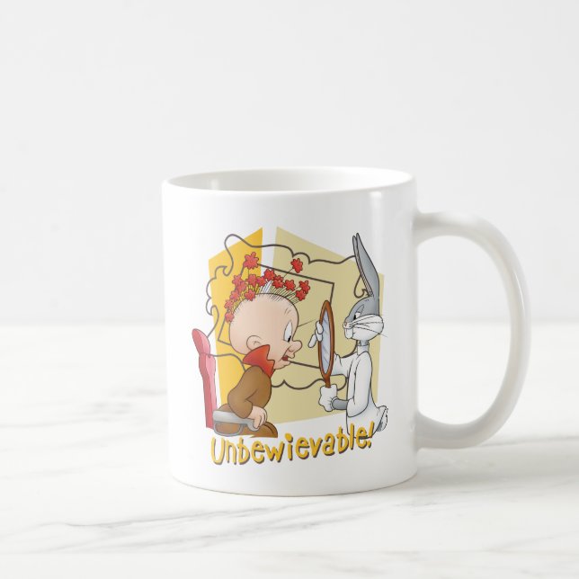 Caneca De Café insetos de barbeiro "intocáveis" BUNNY™ e Elmer Fu (Direita)