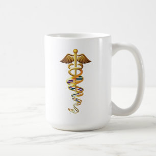 Caneca De Café Insignia Médica