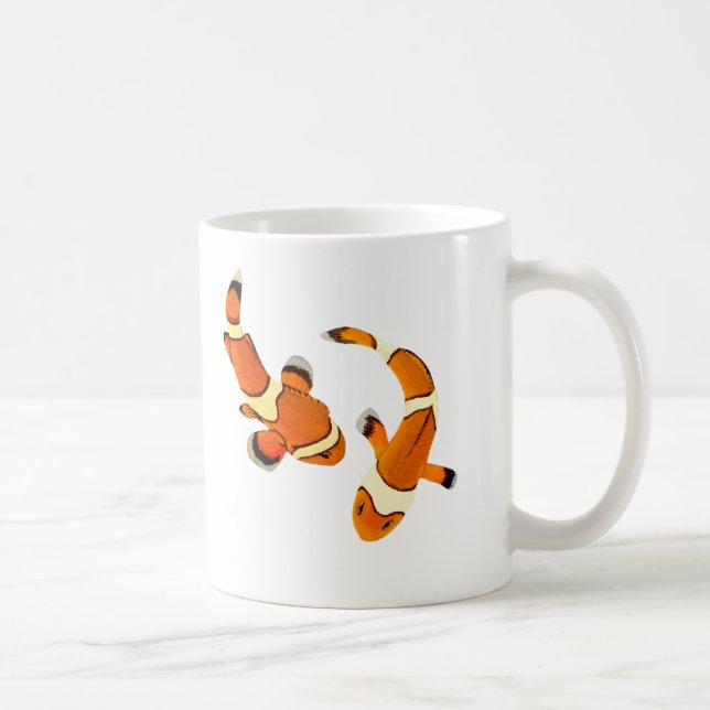 Caneca De Café Insignificância Clownfish (Direita)