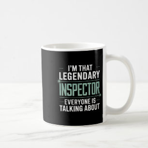 Caneca De Café Inspetor de Saúde Profissão Saúde Pública _1